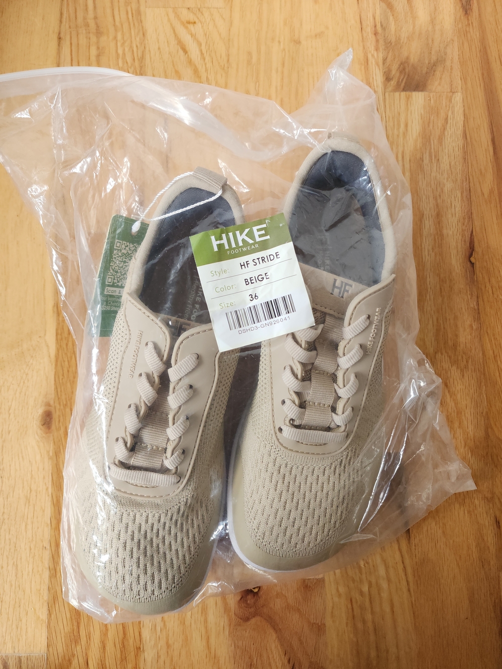 Hike Footwear Stride Women’s Beige Casual Sneakers